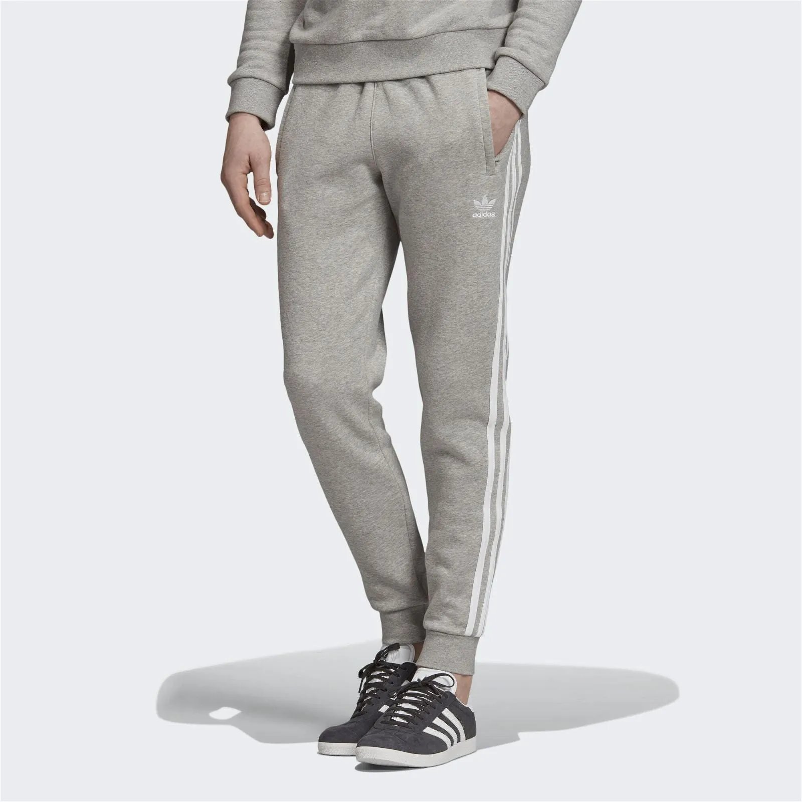 adidas Originals 3-Stripes Sweatpants - Grey