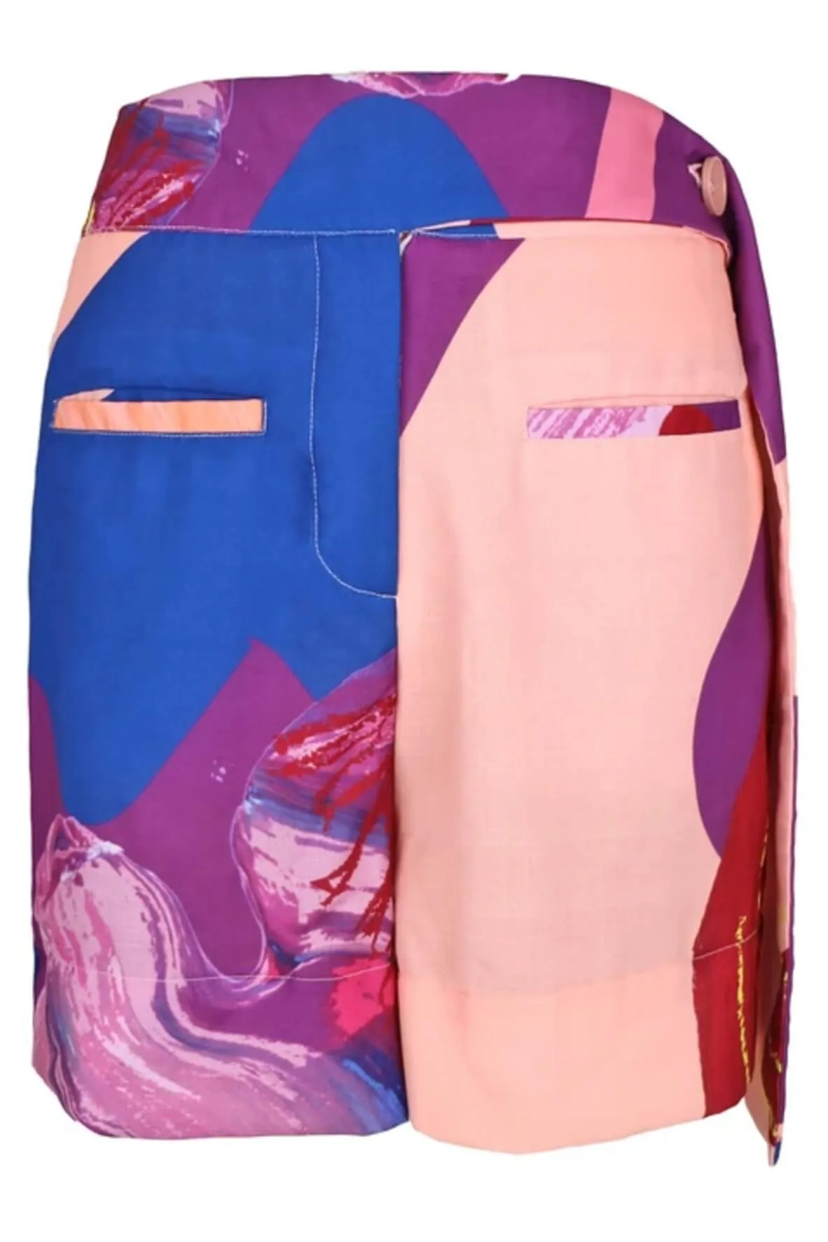 Ain't It Fun Shorts in Peach Florist