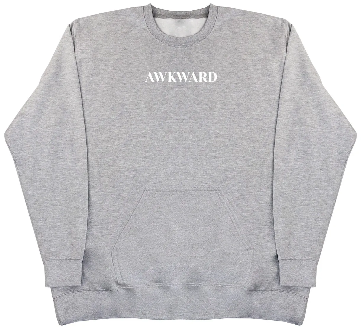 Awkward - Huge Oversized Hoodless Hoodie
