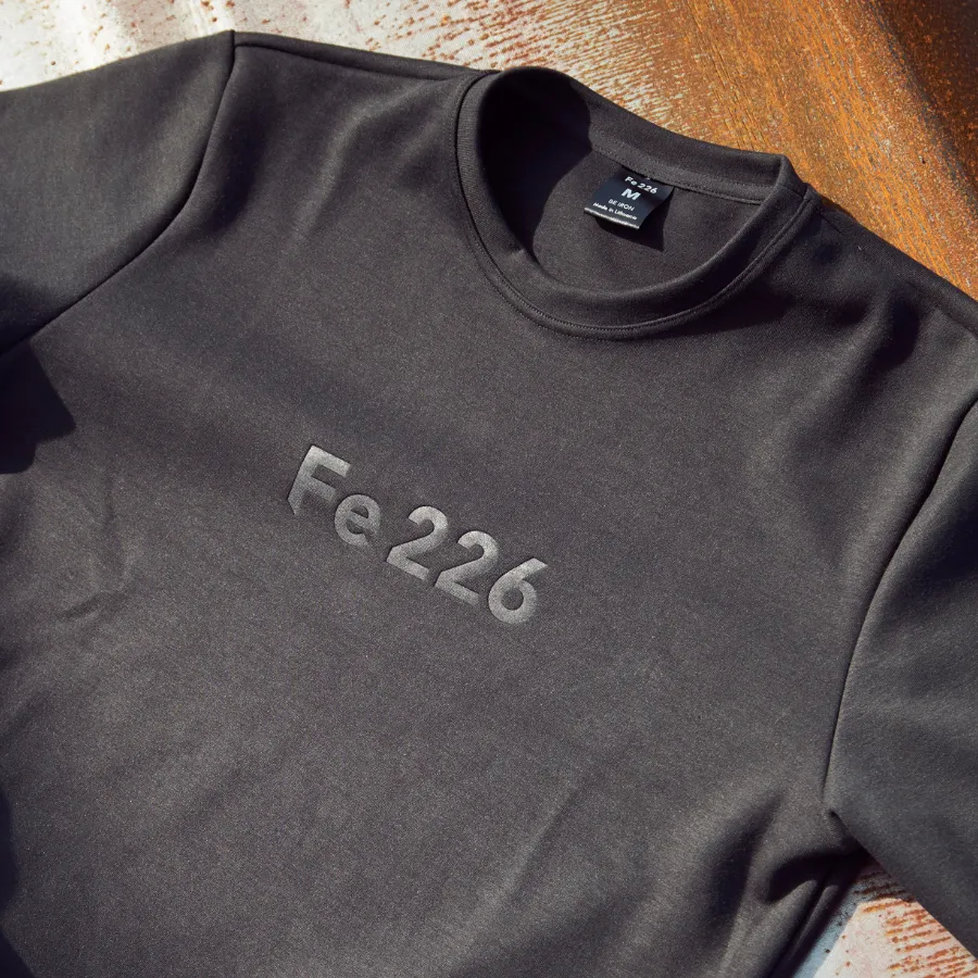 BE IRON Crewneck Sweatshirt - Made in Europe with Love for Triathlon