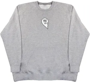 Best Friends Grey - Huge Oversized Hoodless Hoodie