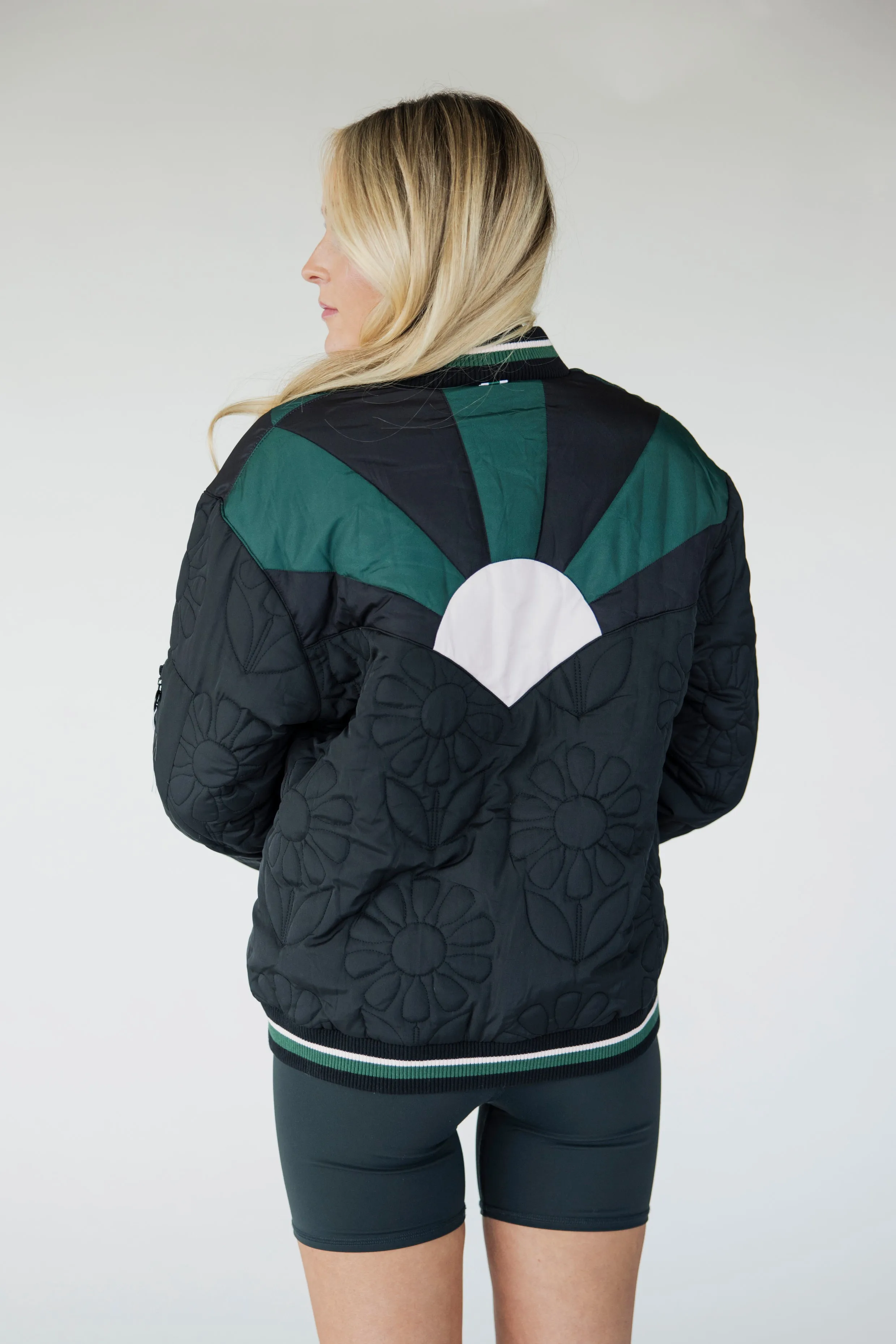 Blooming Bomber - Black