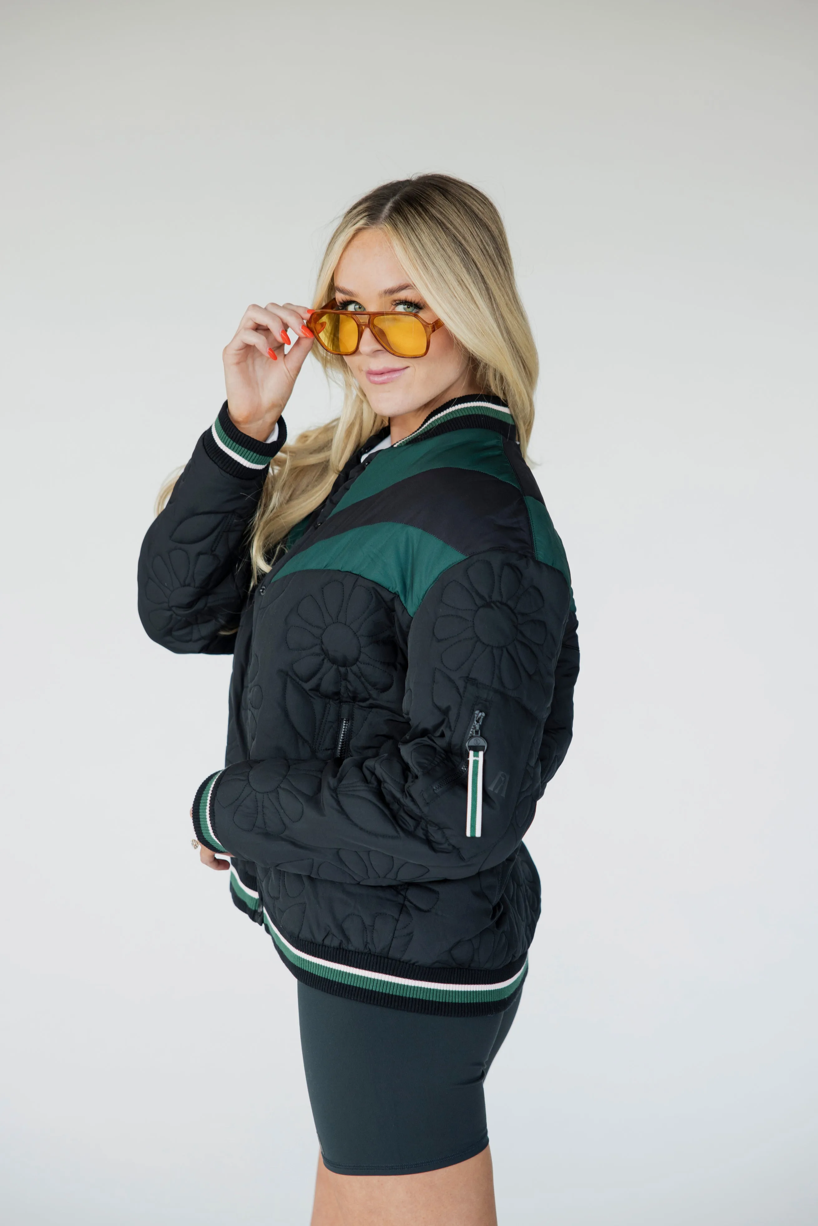 Blooming Bomber - Black
