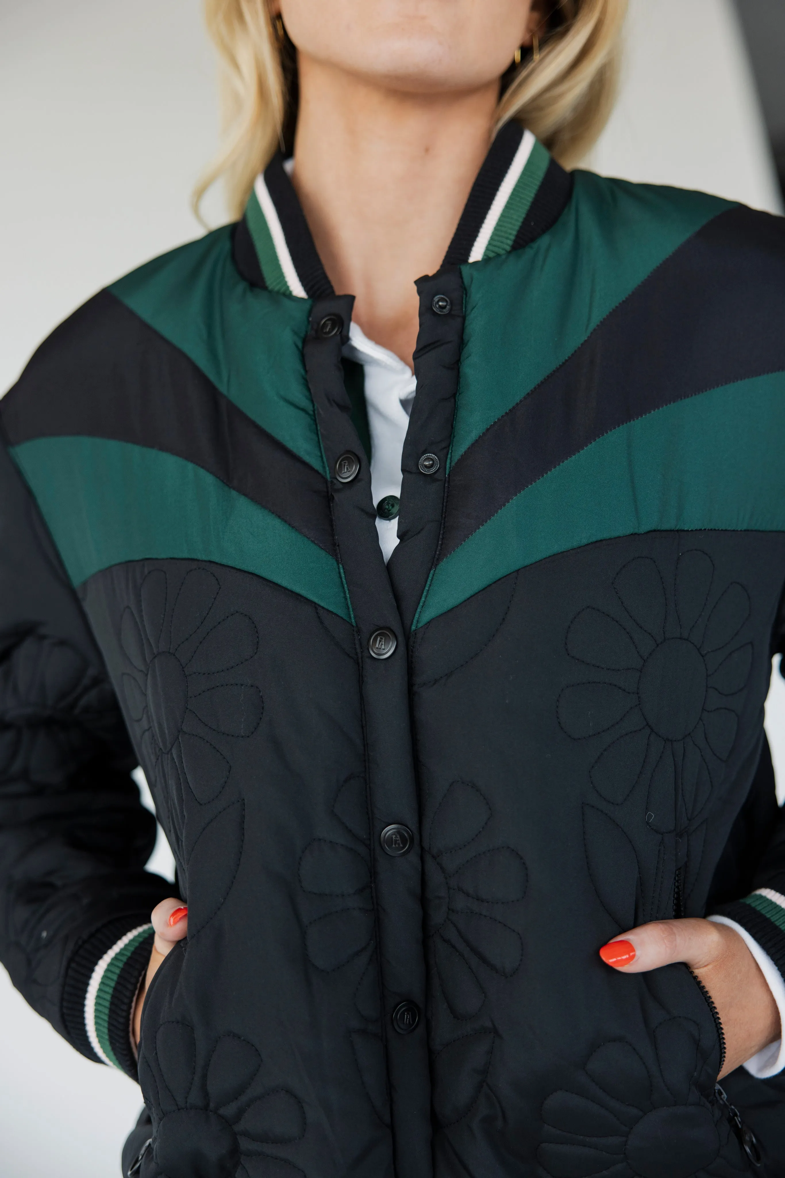 Blooming Bomber - Black