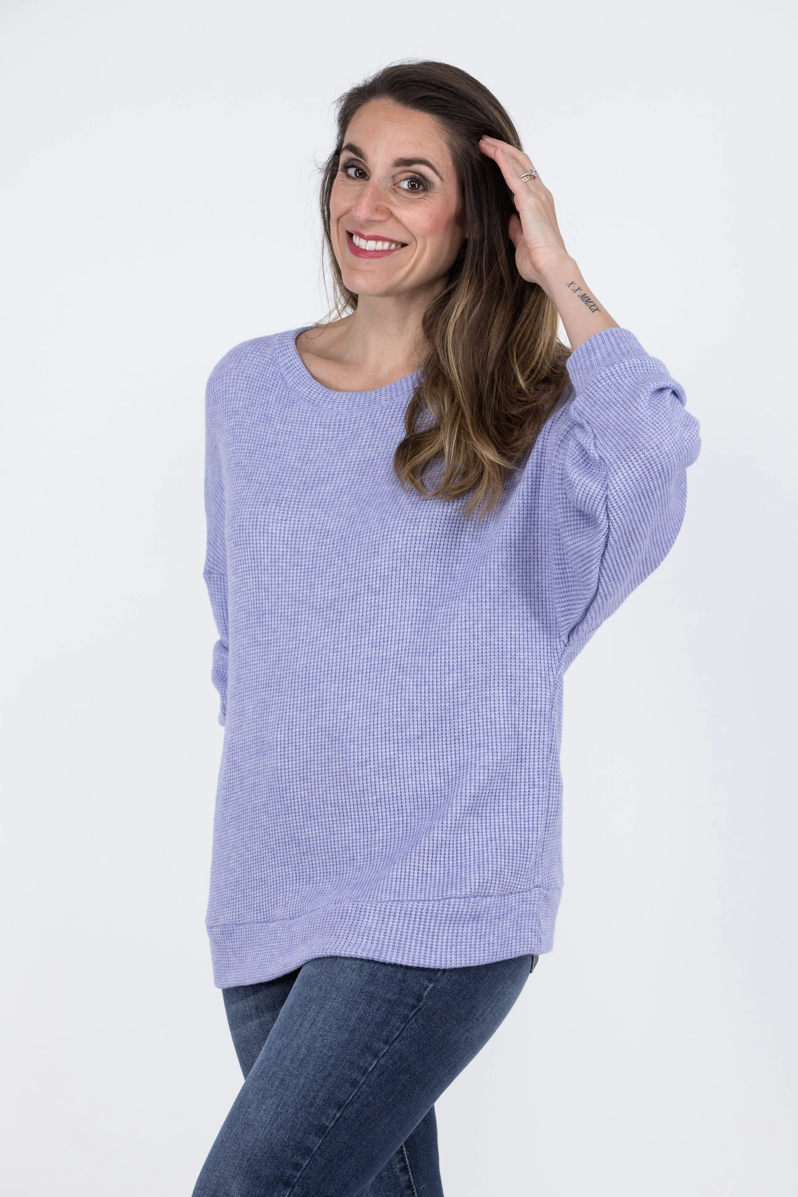 Cozy Hotel Room Long Sleeve Top * Final Sale*