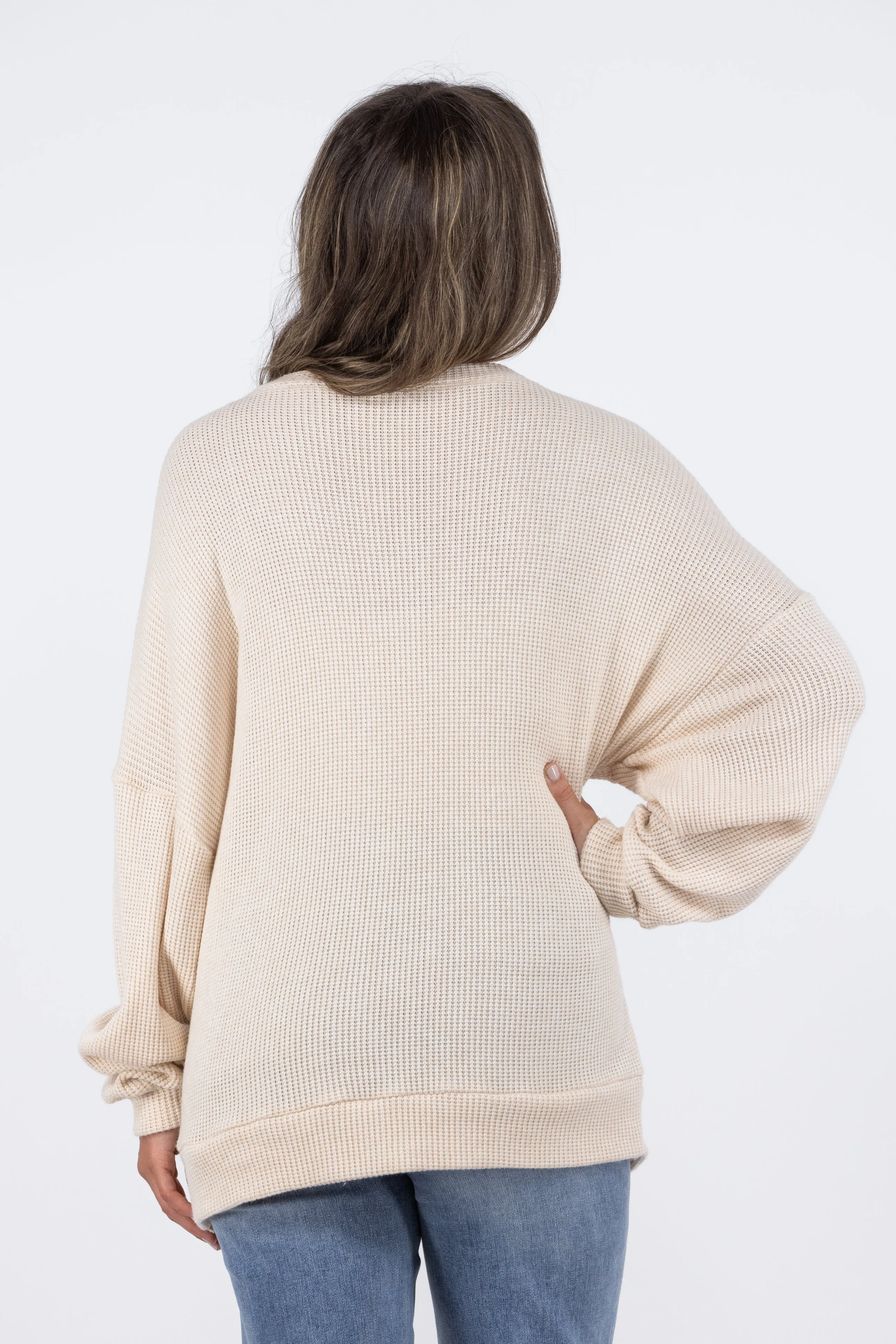 Cozy Hotel Room Long Sleeve Top * Final Sale*