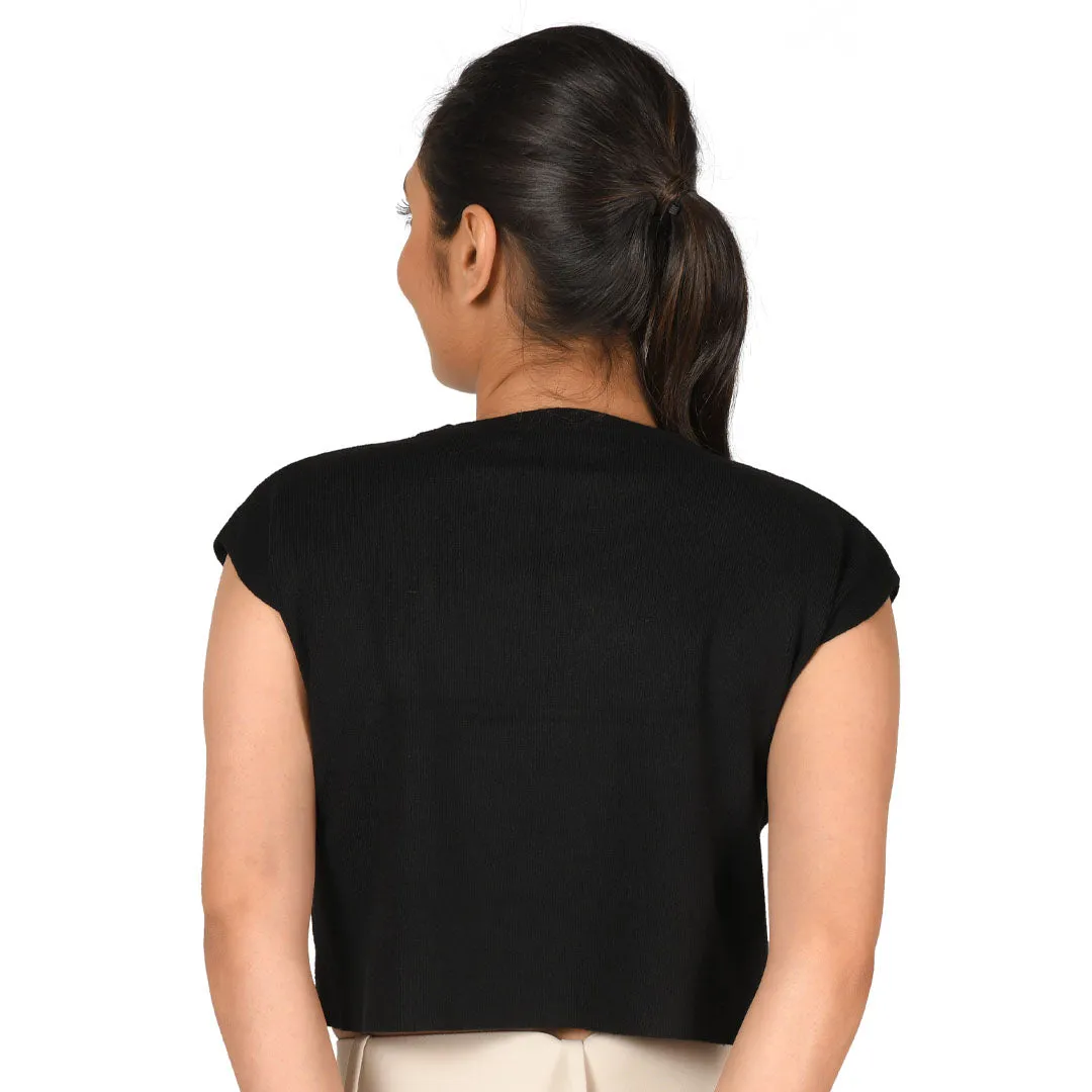 Crew Neck Straight Cut Top