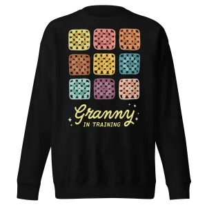Granny In Training Sweatshirt - Yellow