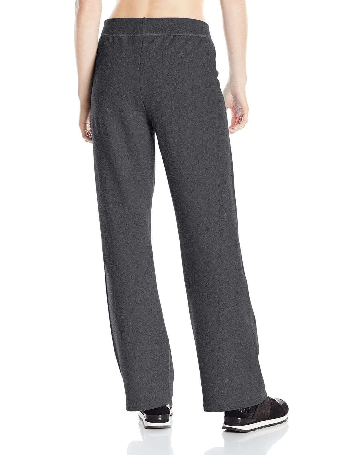 Hanes ComfortSoft EcoSmart Women's Open Bottom Fleece Sweatpants, Sizes S-XXL and Petite