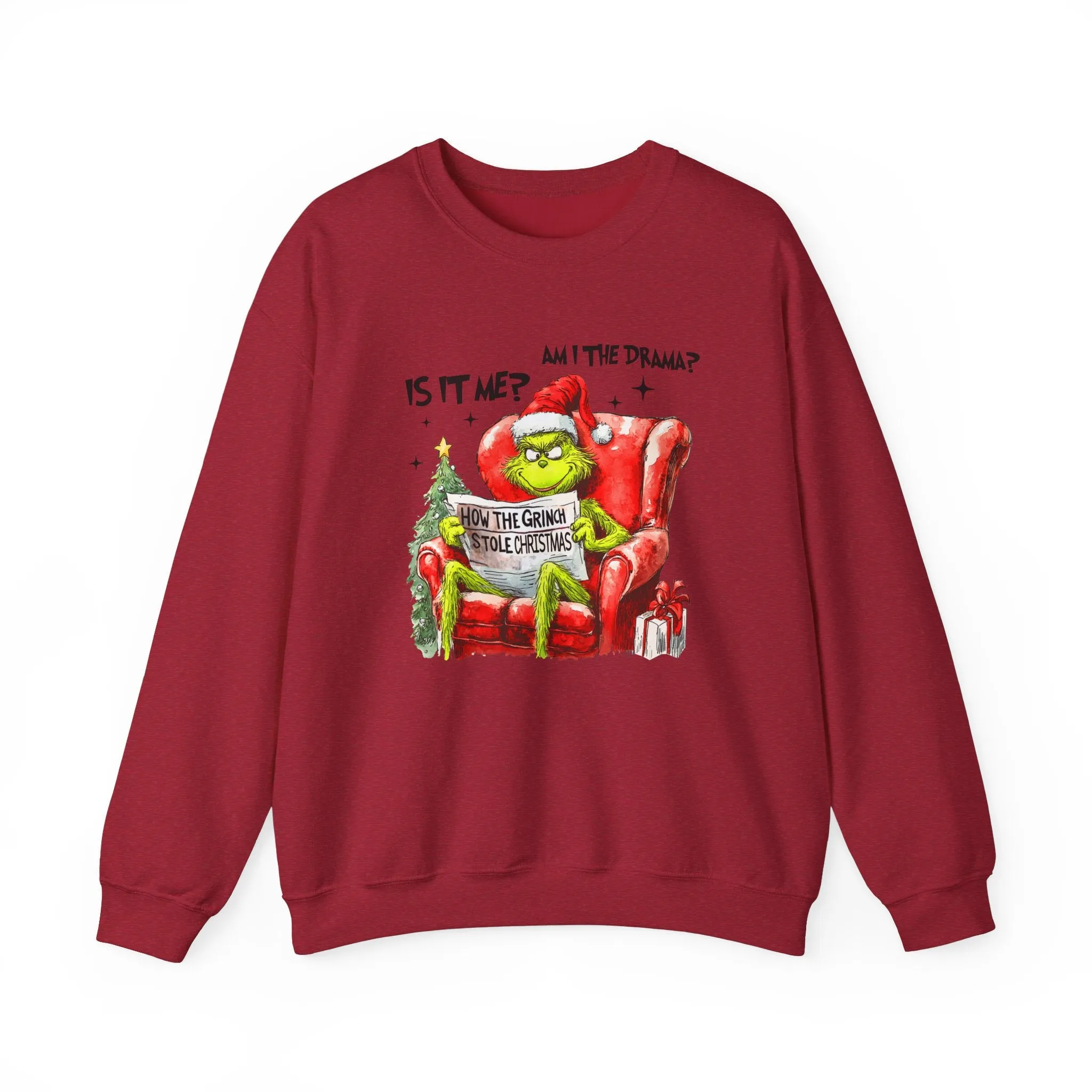 It Is Me? Am I The Drama? Grinch Sweatshirt, Funny Grinch TShirt, Grinch Shirt, Grinch Sweatshirt, Christmas Shirt,Christmas Sweatshirt