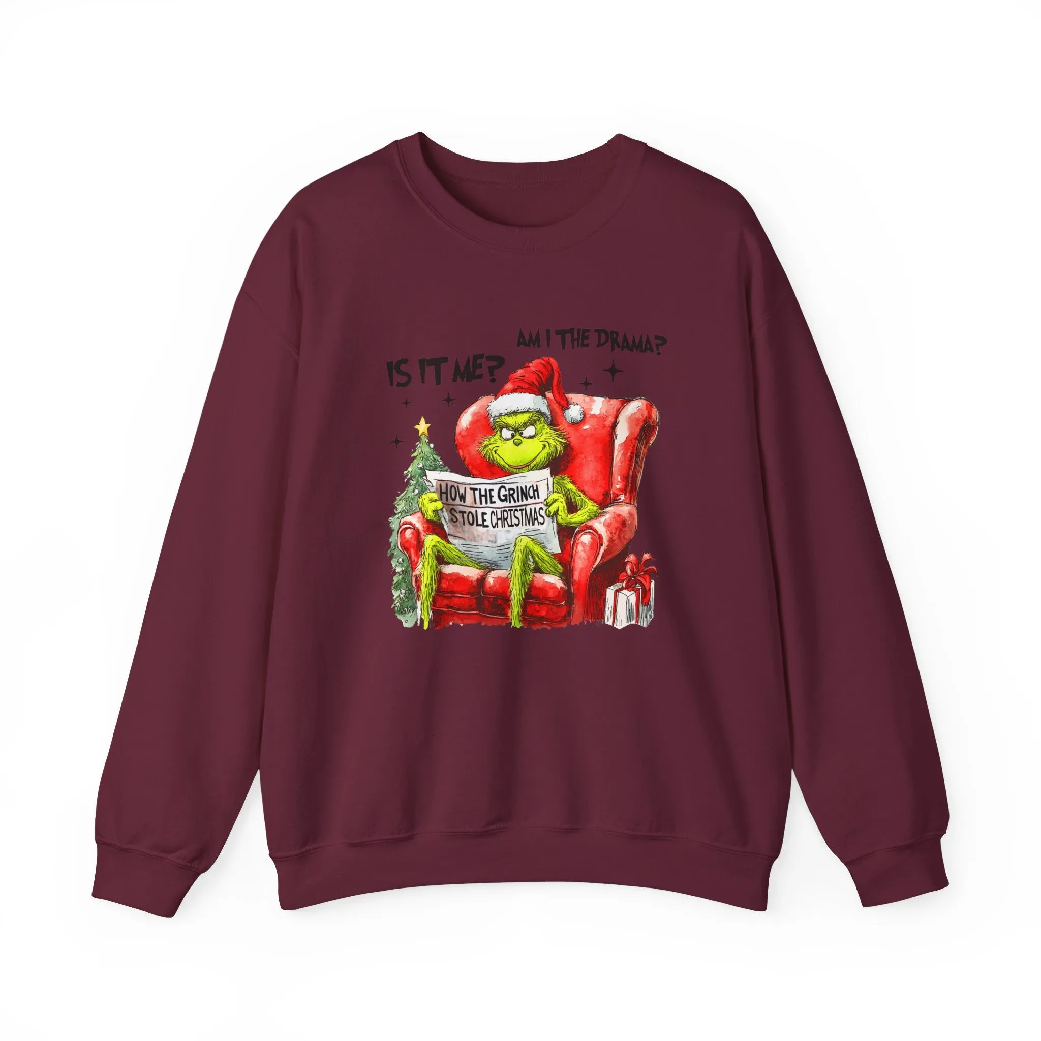 It Is Me? Am I The Drama? Grinch Sweatshirt, Funny Grinch TShirt, Grinch Shirt, Grinch Sweatshirt, Christmas Shirt,Christmas Sweatshirt