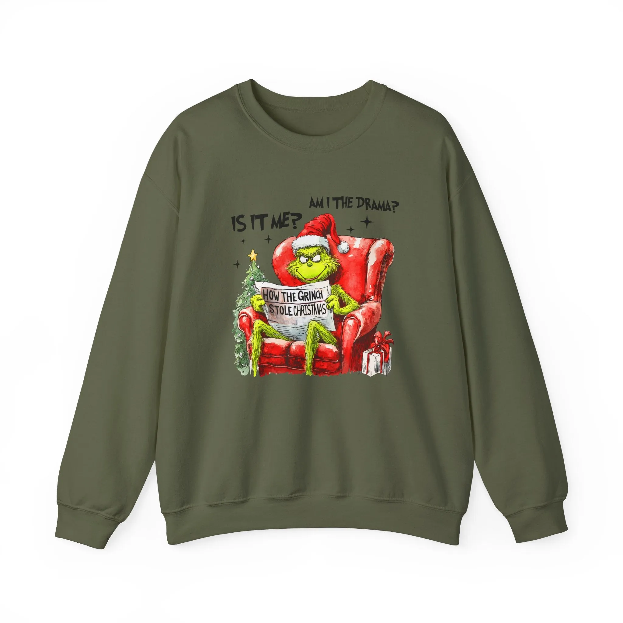 It Is Me? Am I The Drama? Grinch Sweatshirt, Funny Grinch TShirt, Grinch Shirt, Grinch Sweatshirt, Christmas Shirt,Christmas Sweatshirt