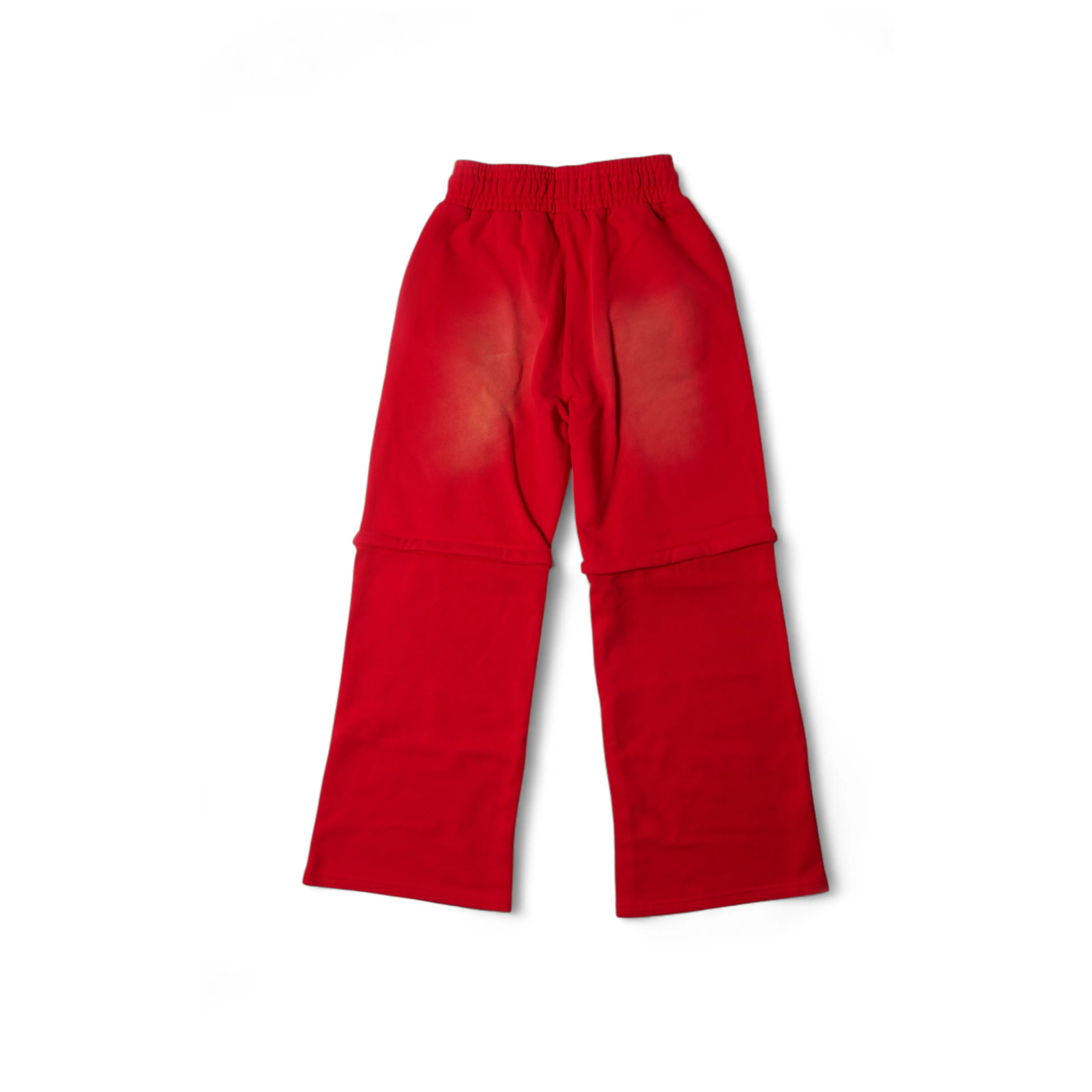 King on Horses Washed Tracksuit Pant / Short Red