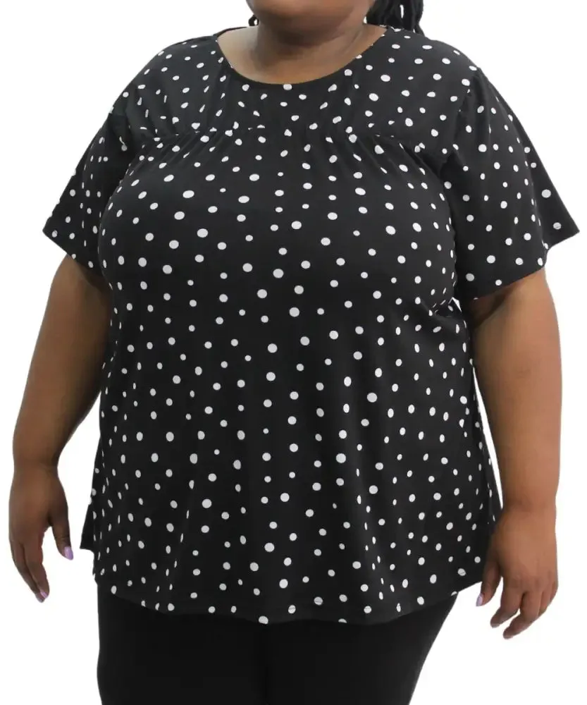 Ladies Polka Dot Top