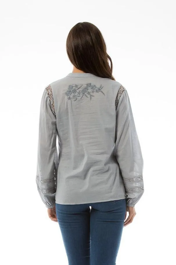 LETICIA Top - Blue