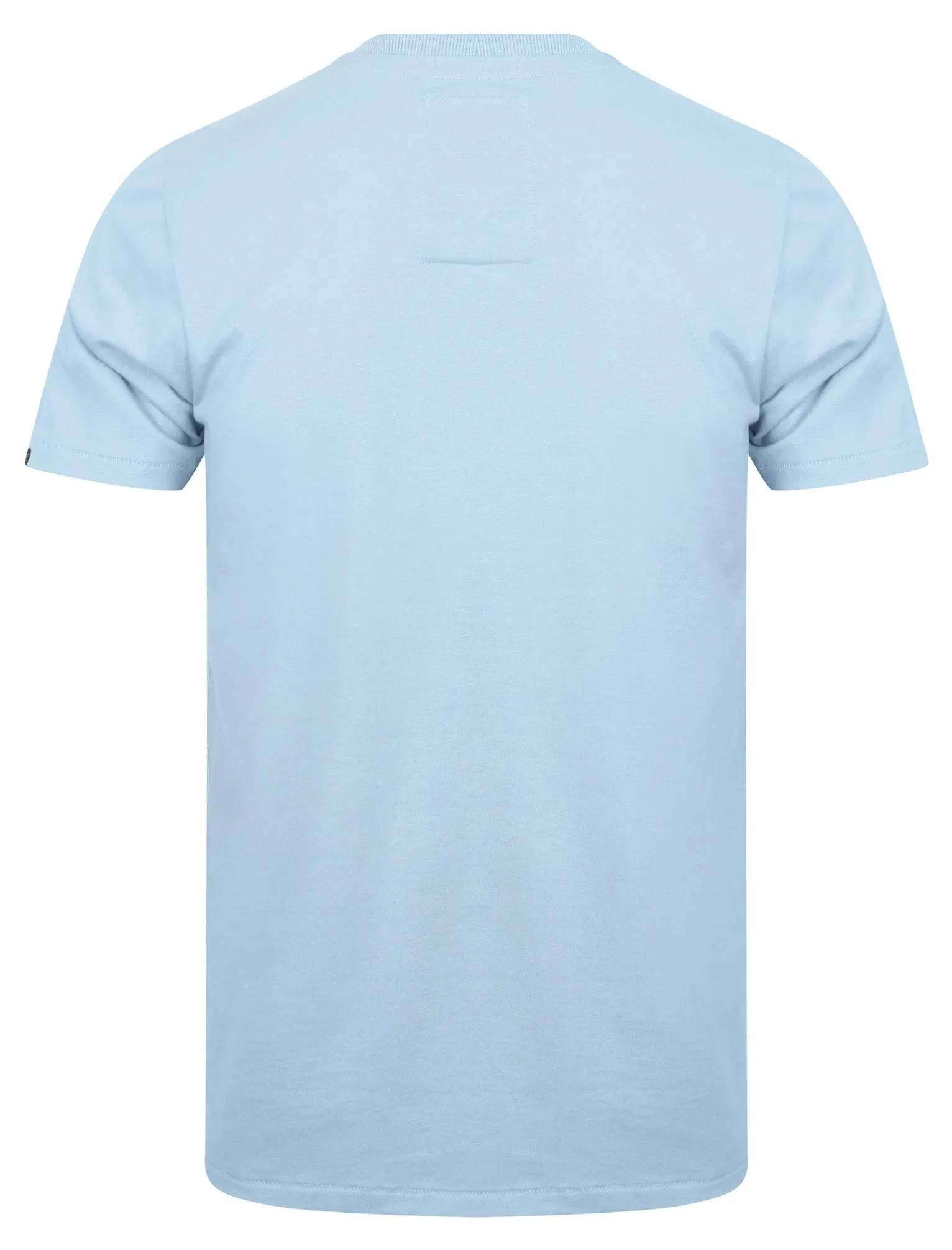 Mens Applique Cotton T-Shirt In Angel Falls - Tokyo Laundry