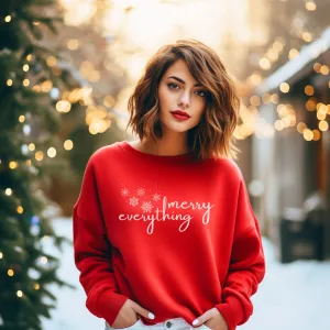 Merry Everything Christmas Sweatshirt