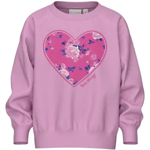 Name It Pastel Lavender Viloui Sweatshirt