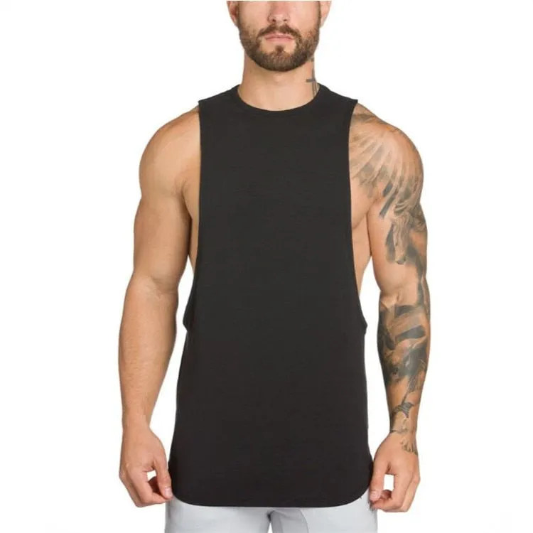 No Pain No Gain Back Line Printed Tank Top