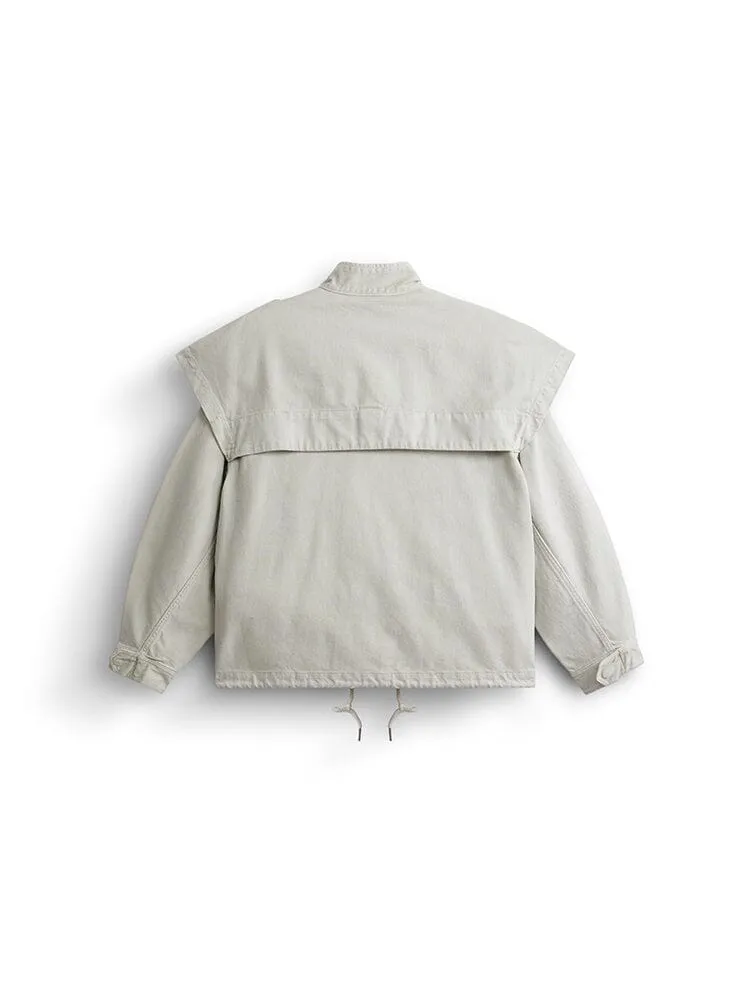 OVERSIZED CTN UTILITY JACKET W