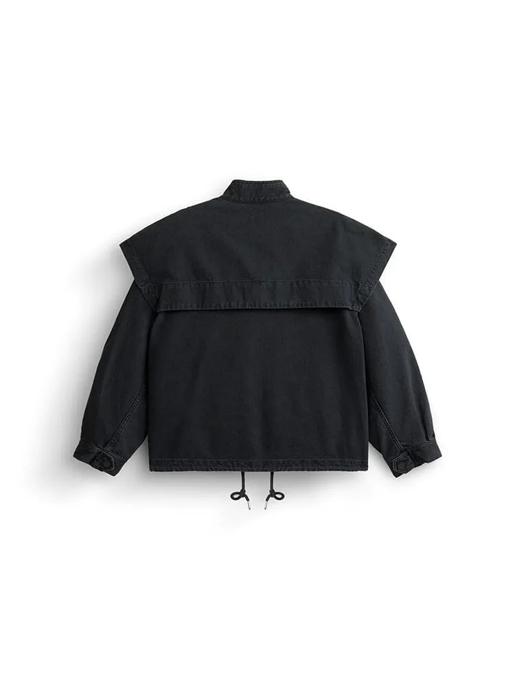 OVERSIZED CTN UTILITY JACKET W