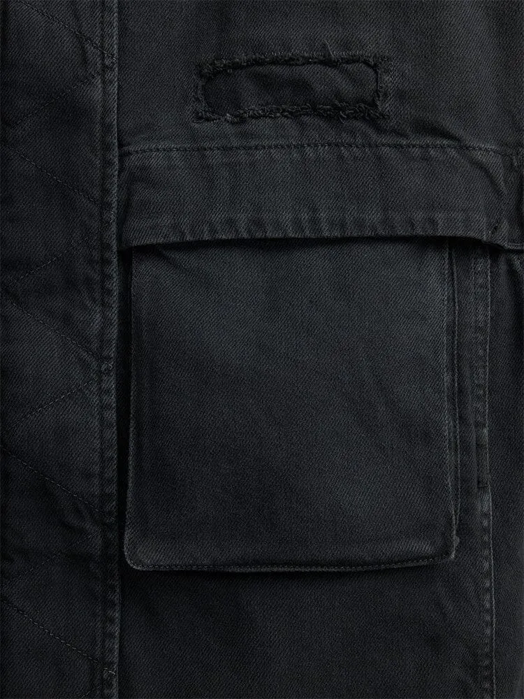 OVERSIZED CTN UTILITY JACKET W
