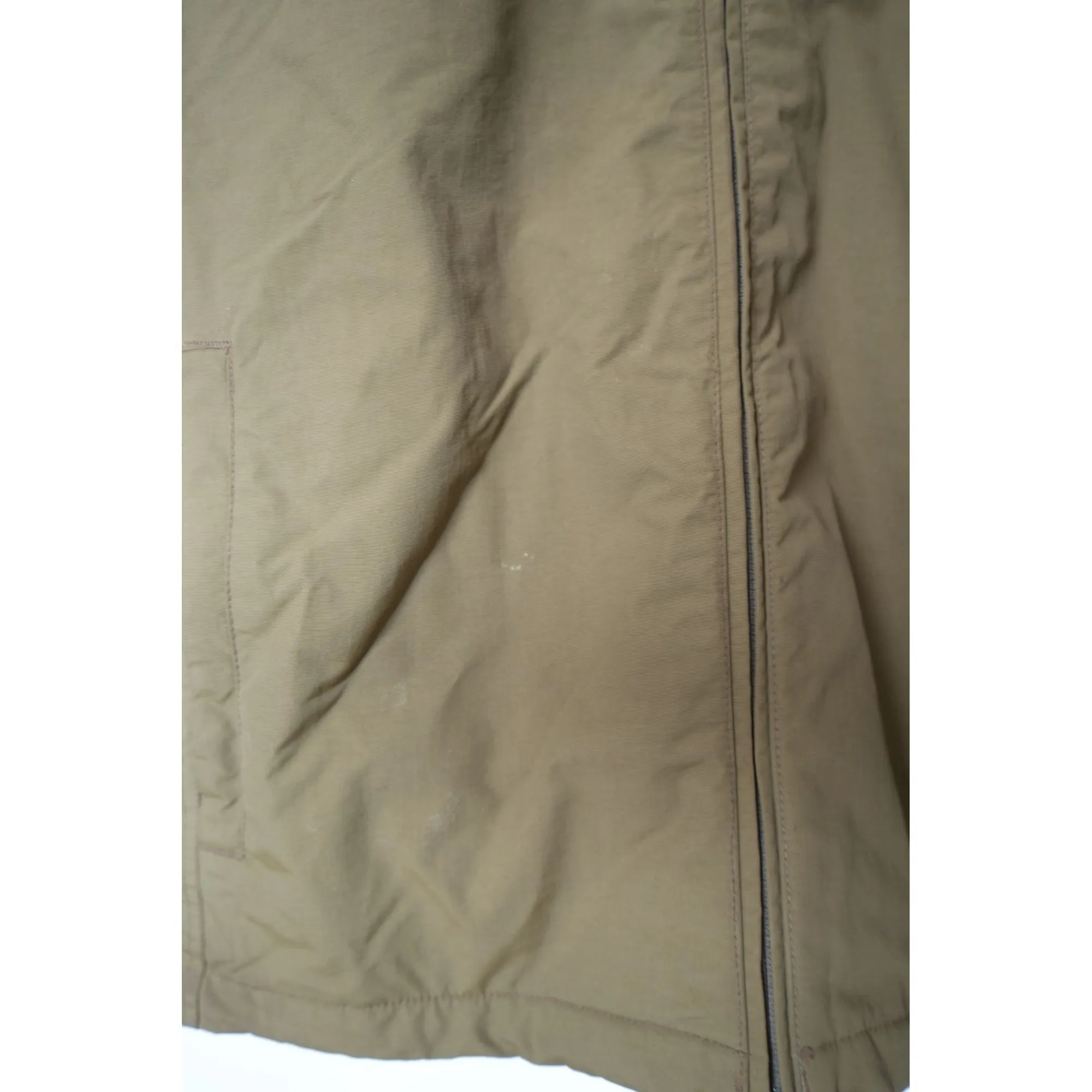 "Retail" Oakley 100% Nylon Full Zip Windbreaker Jacket Navy Blue/Brown Large Men's