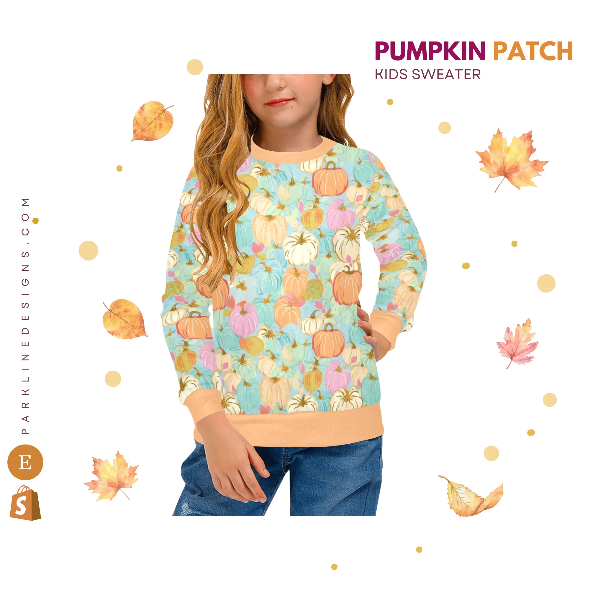 Reed Crew Neck Sweatshirt | All Over Print | Cozy Fall & Winter Wardrobe Essential