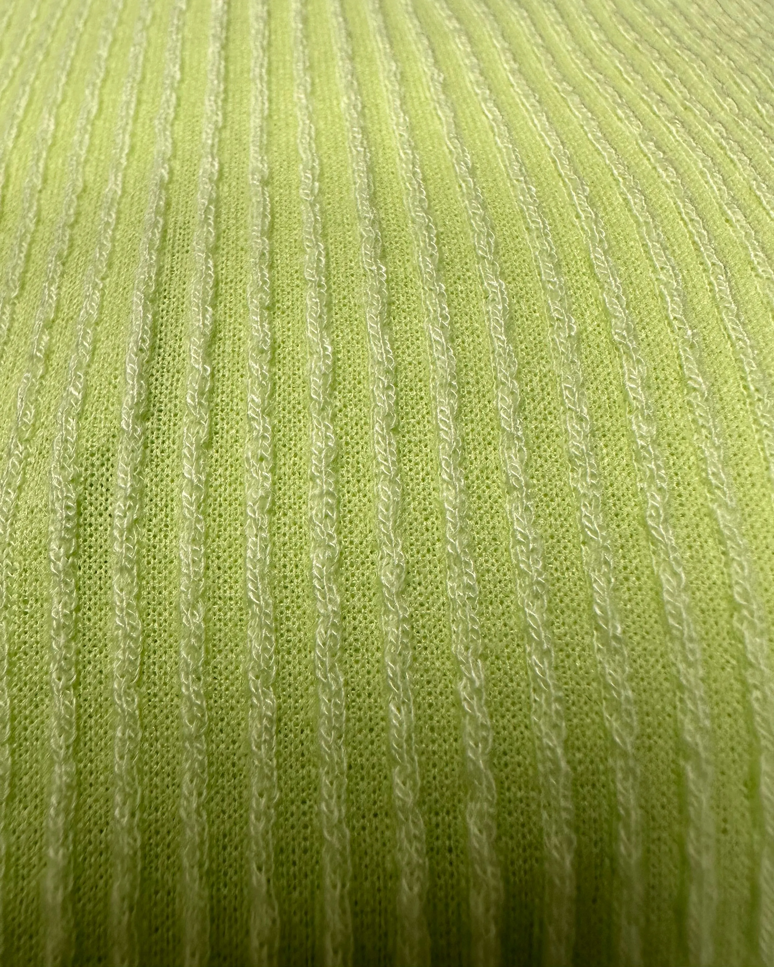 Ribbed Round Neck Top