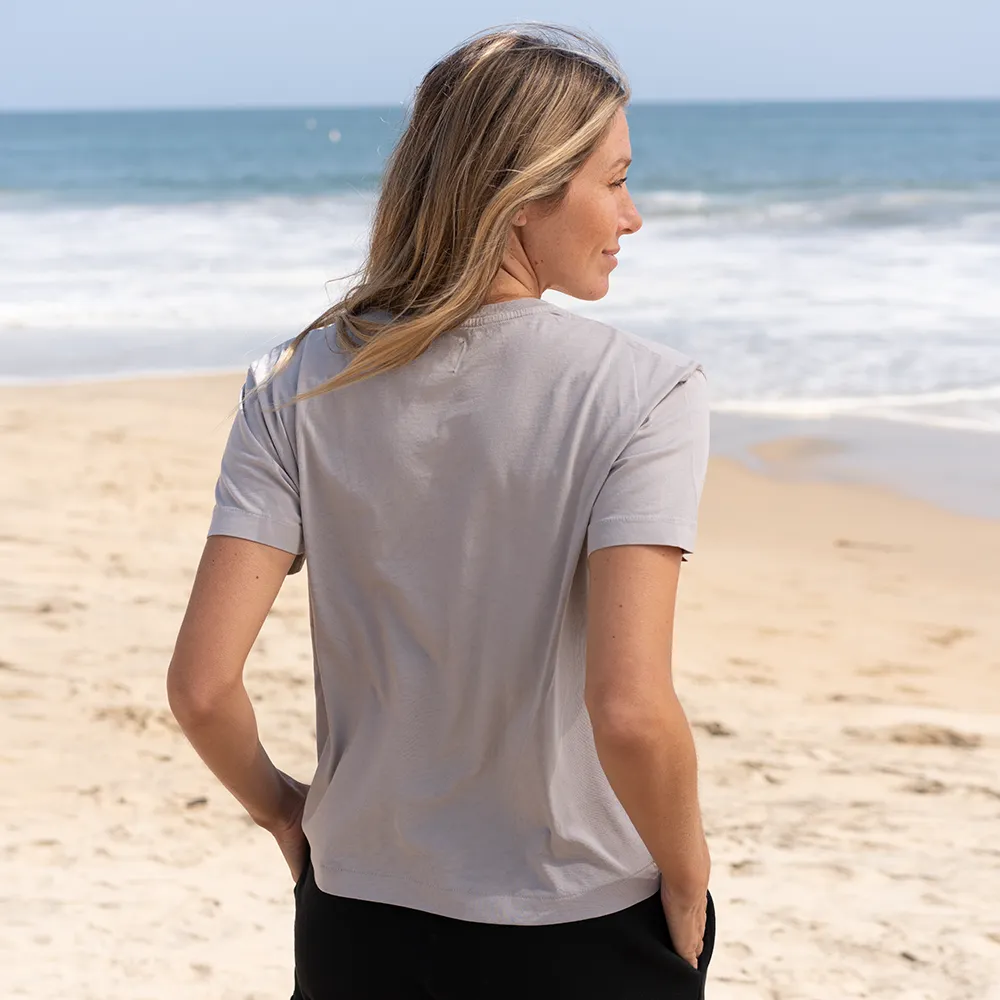 Short Box Tee V-neck