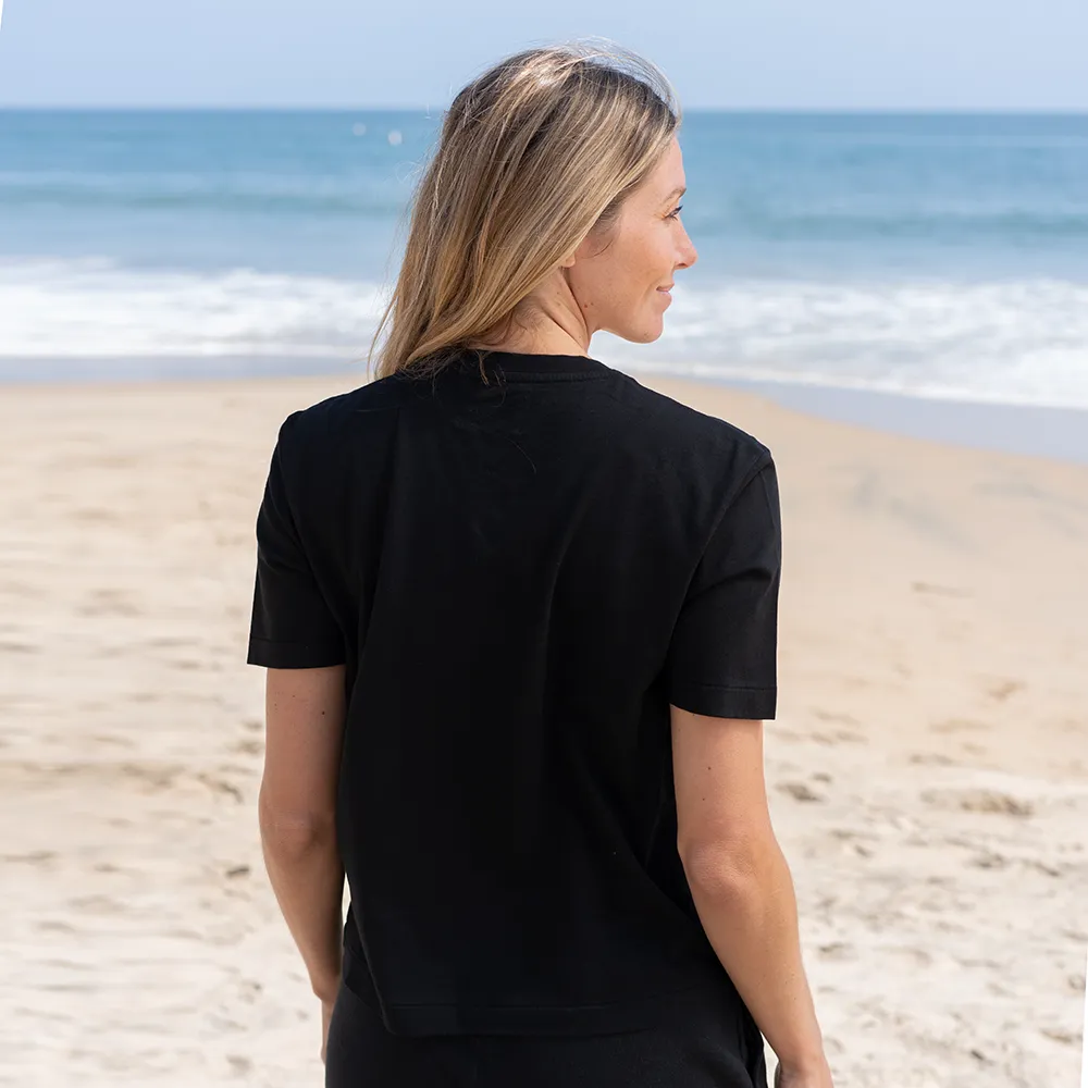 Short Box Tee V-neck