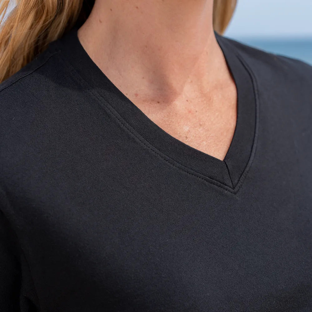 Short Box Tee V-neck