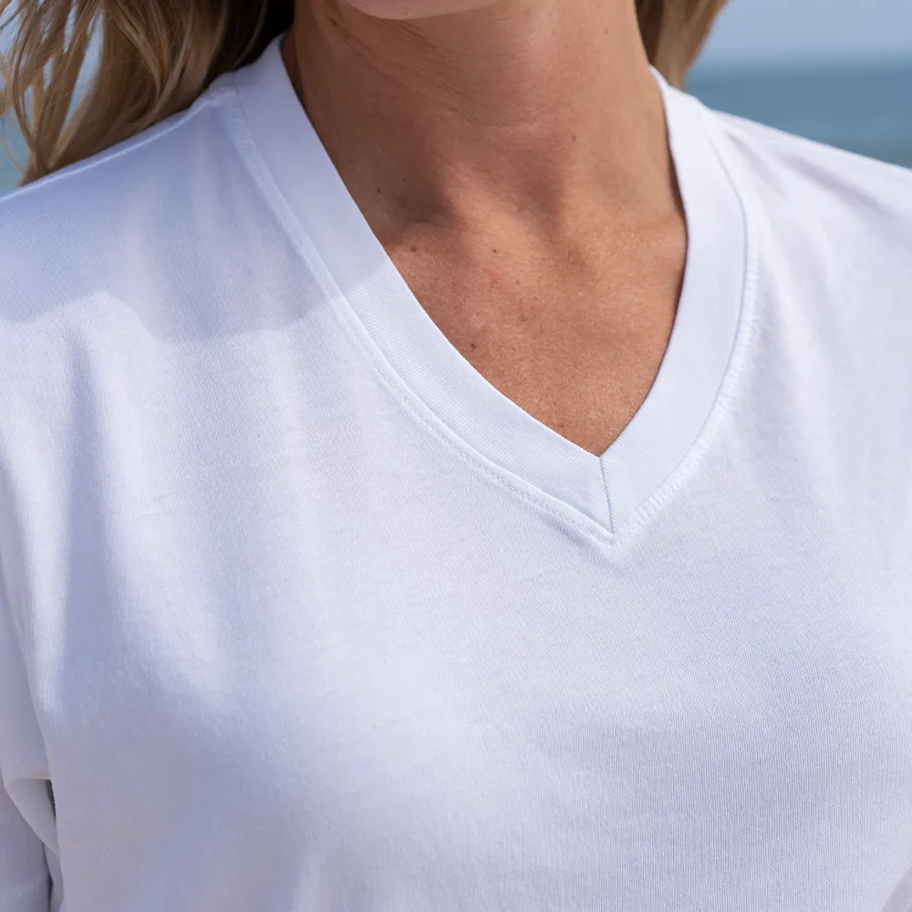 Short Box Tee V-neck
