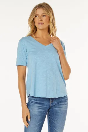 Soul Surf Relaxed V-Neck Short Sleeve Top