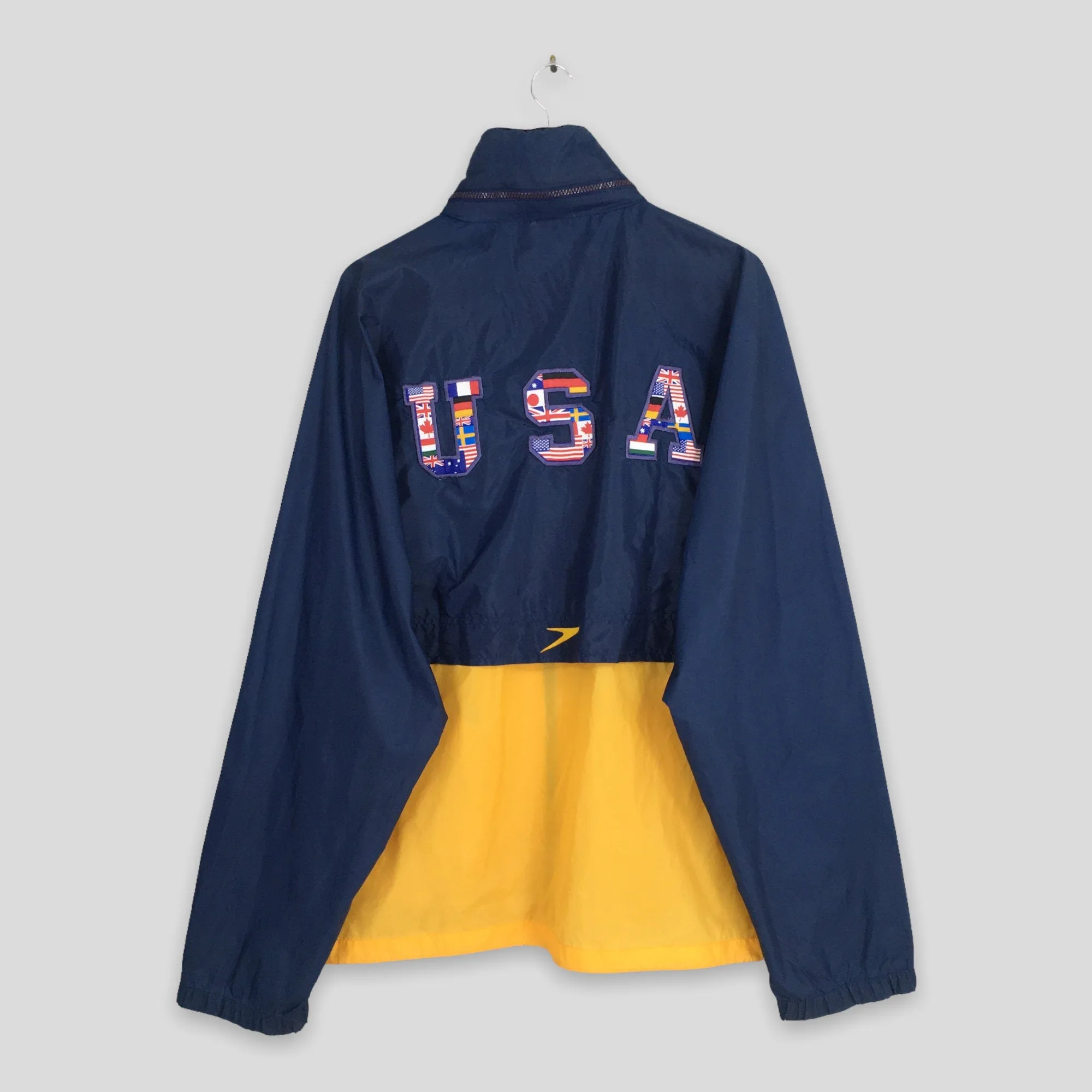 Speedo Usa Windbreaker Jacket Medium