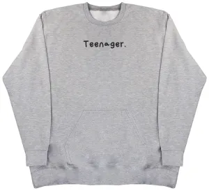 Teenager. - Huge Oversized Hoodless Hoodie