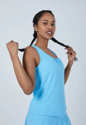 Tennis Loose Fit Tank Top, light blue