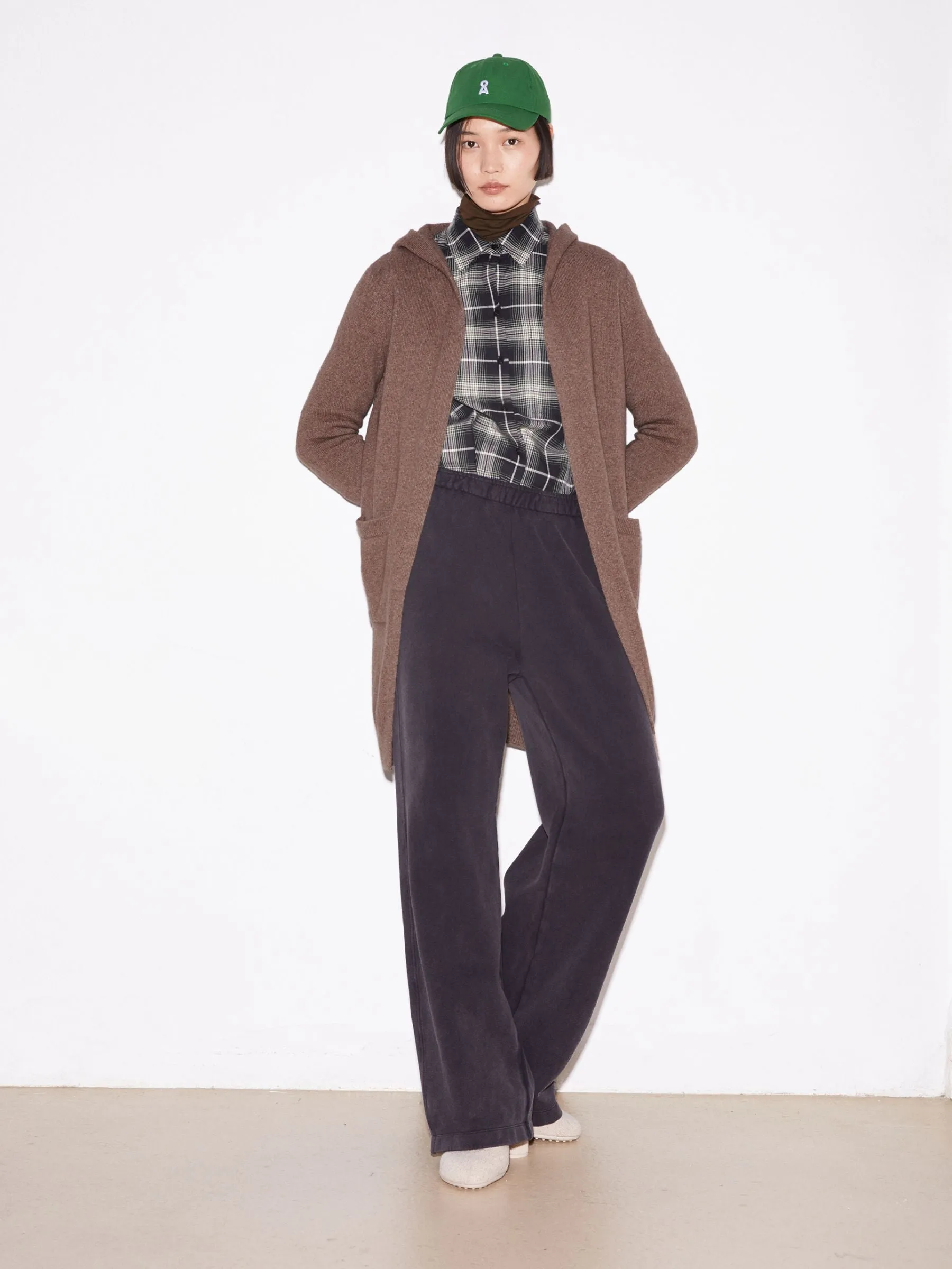 Warmaa Cinnamon dust melange Cardigan| Armedangels