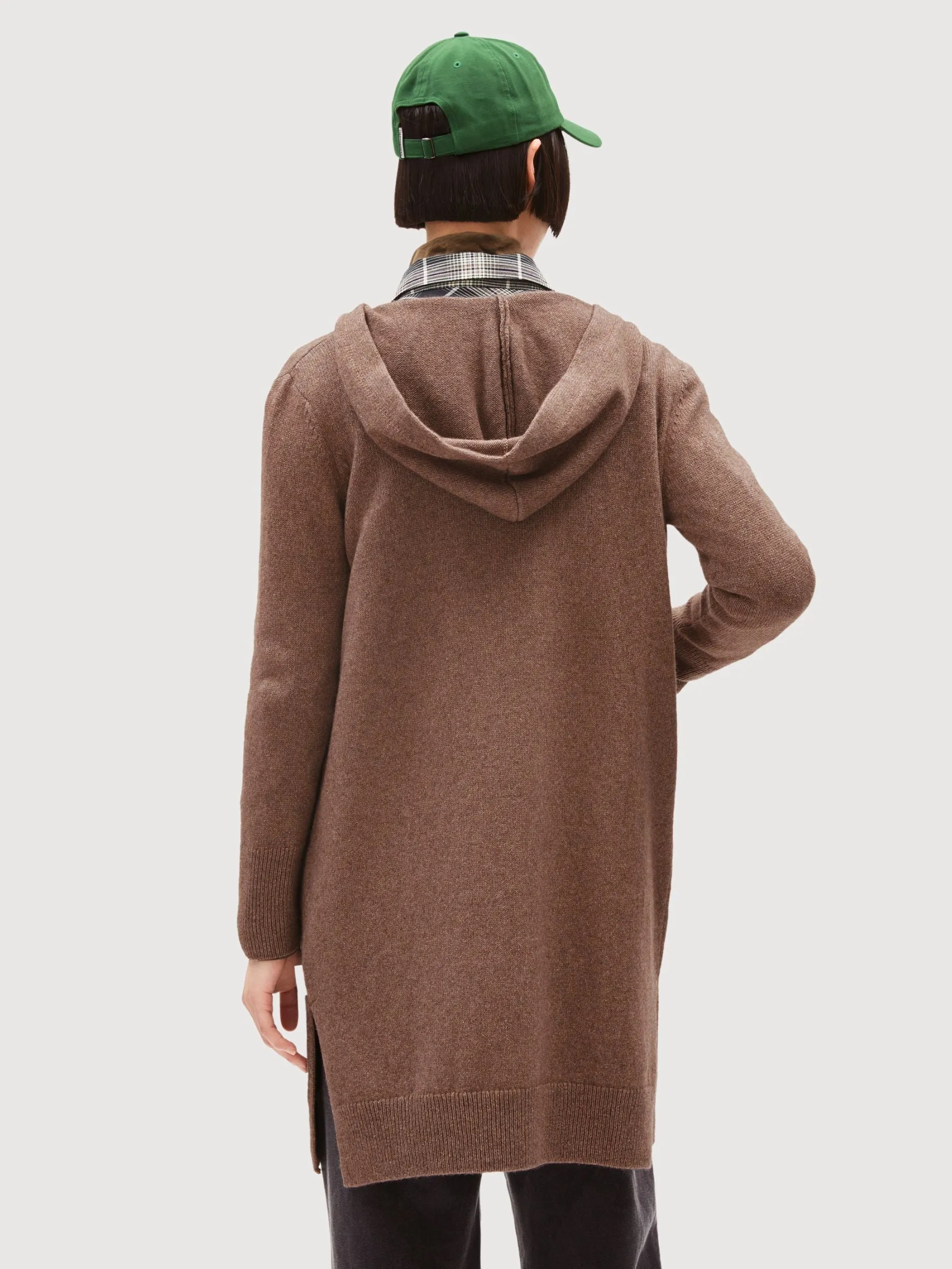 Warmaa Cinnamon dust melange Cardigan| Armedangels
