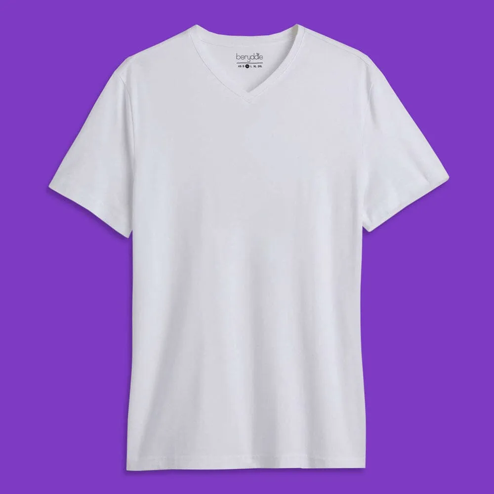 Women's Woliton Short Sleeve V-Neck Minor Fault Tee Shirt