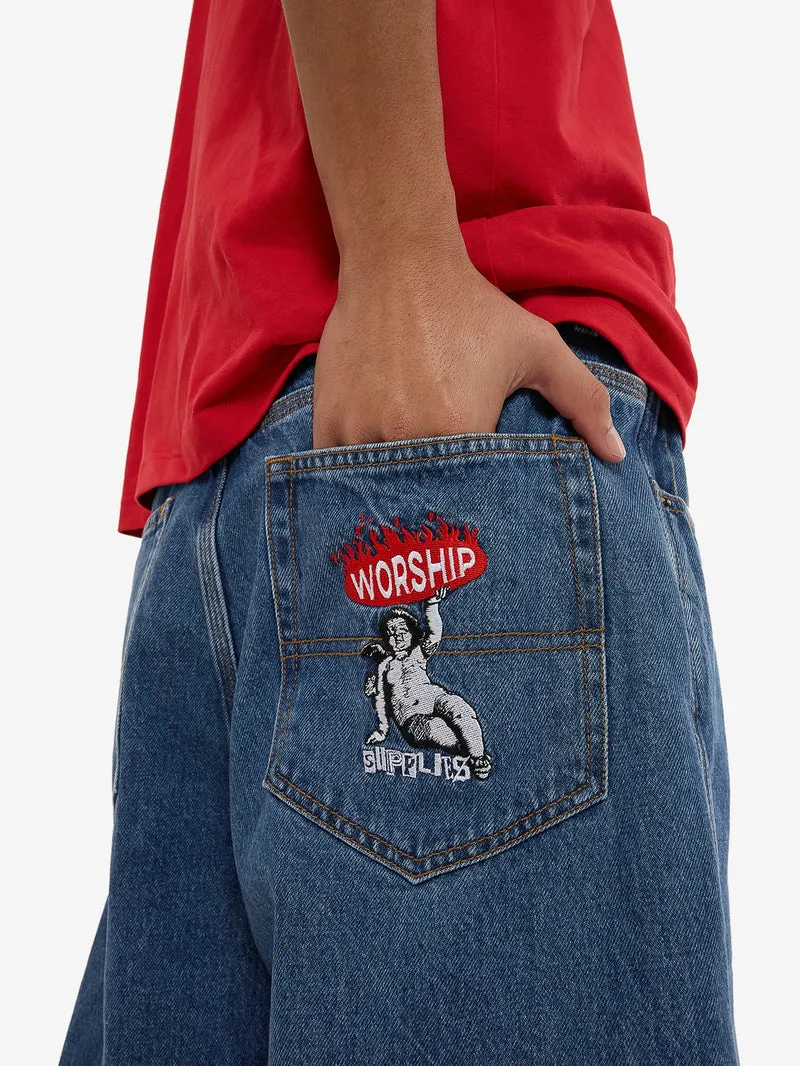Worship Hold Up Big Dawg Jean Short